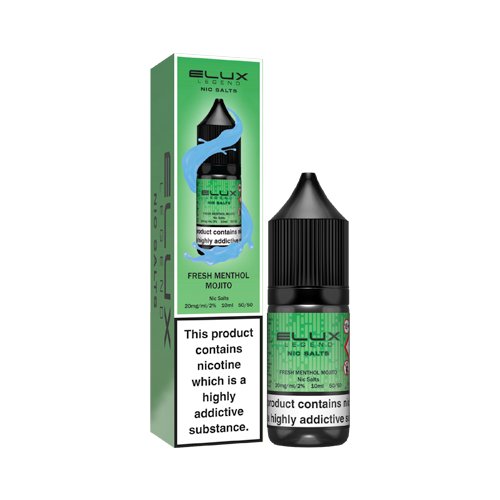 elux lemon and lime liquid box Elux Legend Lemon and Lime Nic Salt 10ml E-liquid main image 0