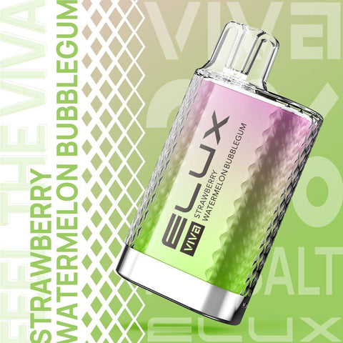 Elux Viva 600 Puffs Disposable Vape Pod Box of 10 - Vaperdeals