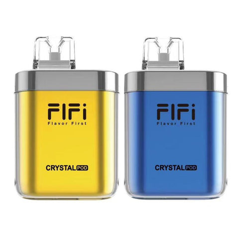 FiFi Crystal Pod 3000 Puffs Disposable Vape Pod 5 in 1 - Box of 5 - Vaperdeals