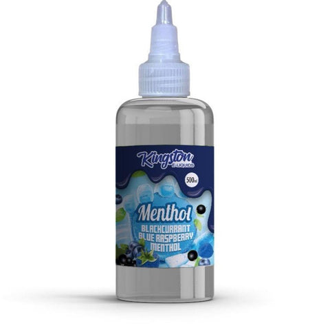 Kingston E-liquids Menthol 500ml Shortfill - Vaperdeals