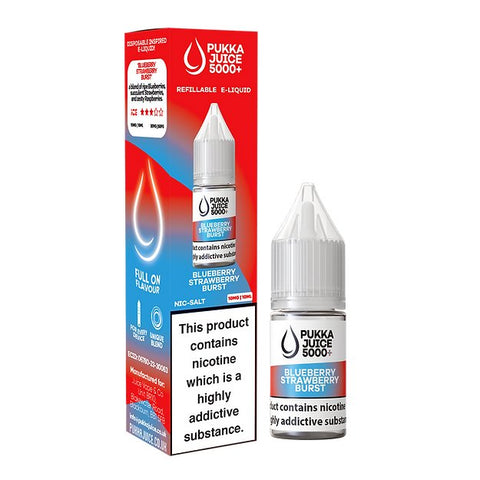 Pukka Juice 5000+ Nic Salts 10ml - Box of 10 - Vaperdeals