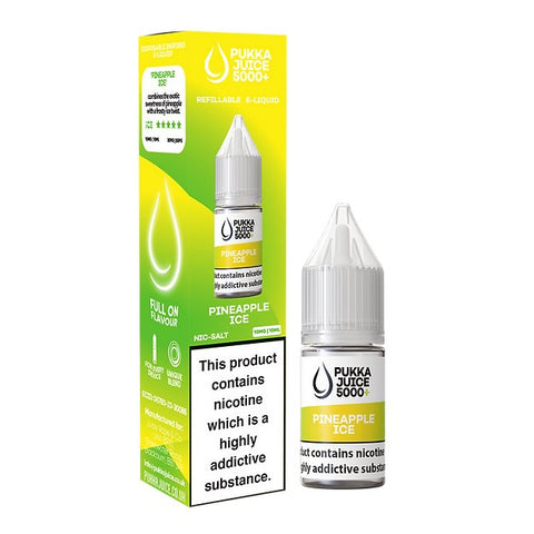 Pukka Juice 5000+ Nic Salts 10ml - Box of 10 - Vaperdeals