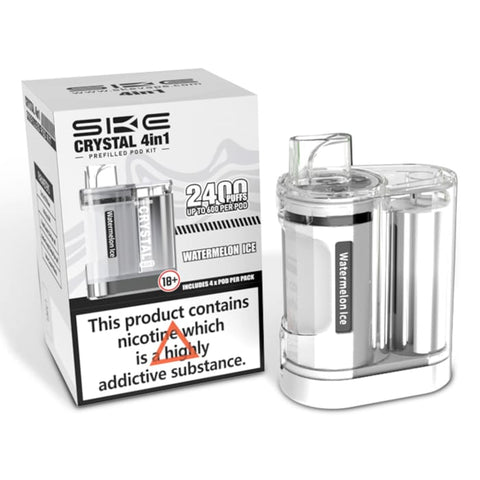 Ske Crystal 2400 Puffs 4 in 1 Disposable Vape Device - Vaperdeals