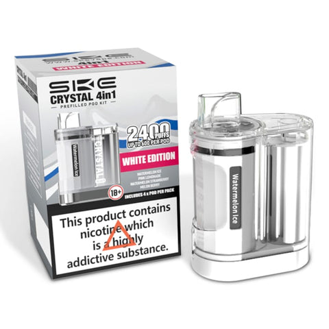 Ske Crystal 2400 Puffs 4 in 1 Disposable Vape Device - Vaperdeals