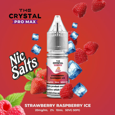 The Crystal Pro Max Vape Nic Salts 10ml - Box of 10 - Vaperdeals