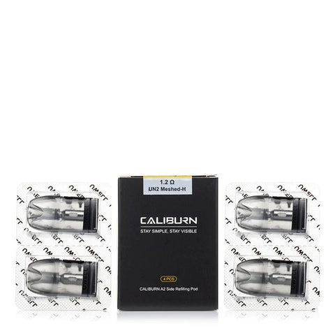 Uwell Caliburn A2S Replacement Pod (4-Pack) - Vaperdeals